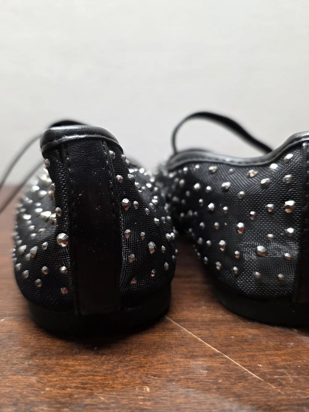 Madden NYC Black Studded Mary Jane Girls' Dress Shoes